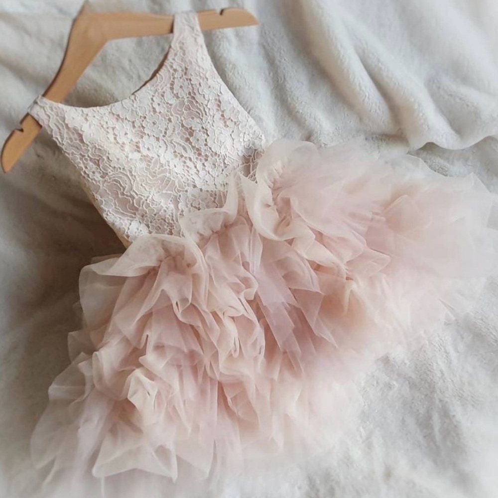 Elegant Lace and Tulle Dress